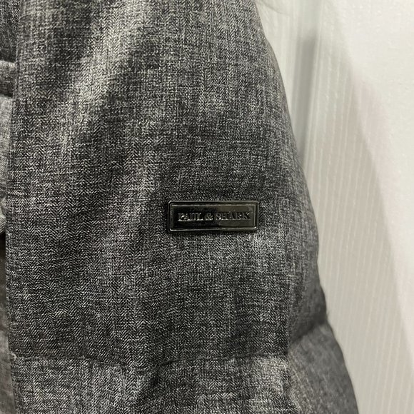 Paul & Shark Grey Down Winter Coat (Large) - Picture 10 of 12